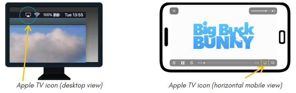 Watch Xerb on your TV using Apple TV